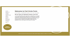 Desktop Screenshot of fullcirclefarminc.com