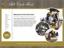 Tablet Screenshot of fullcirclefarminc.com